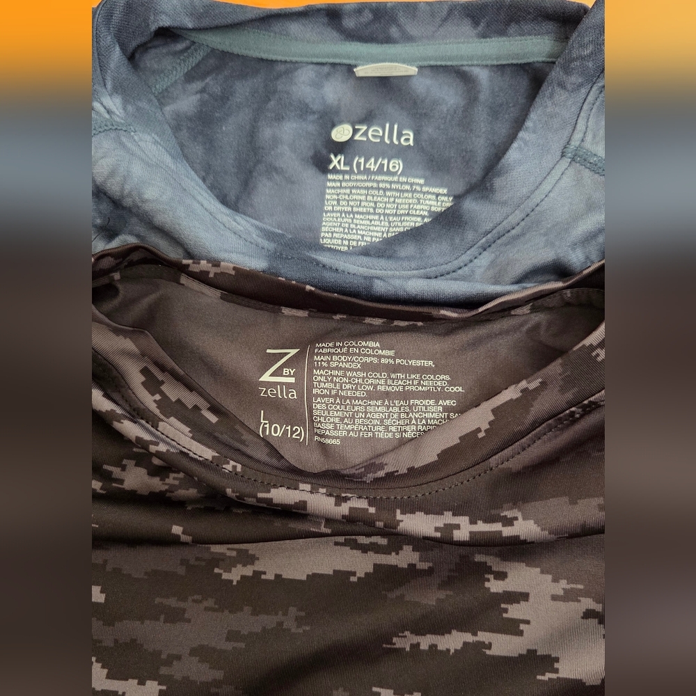 New - Zella Kids Active Top - Picture 3 of 3